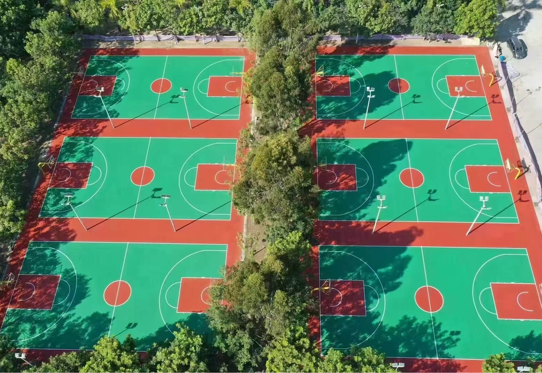 Comprehensive sports center flooring project