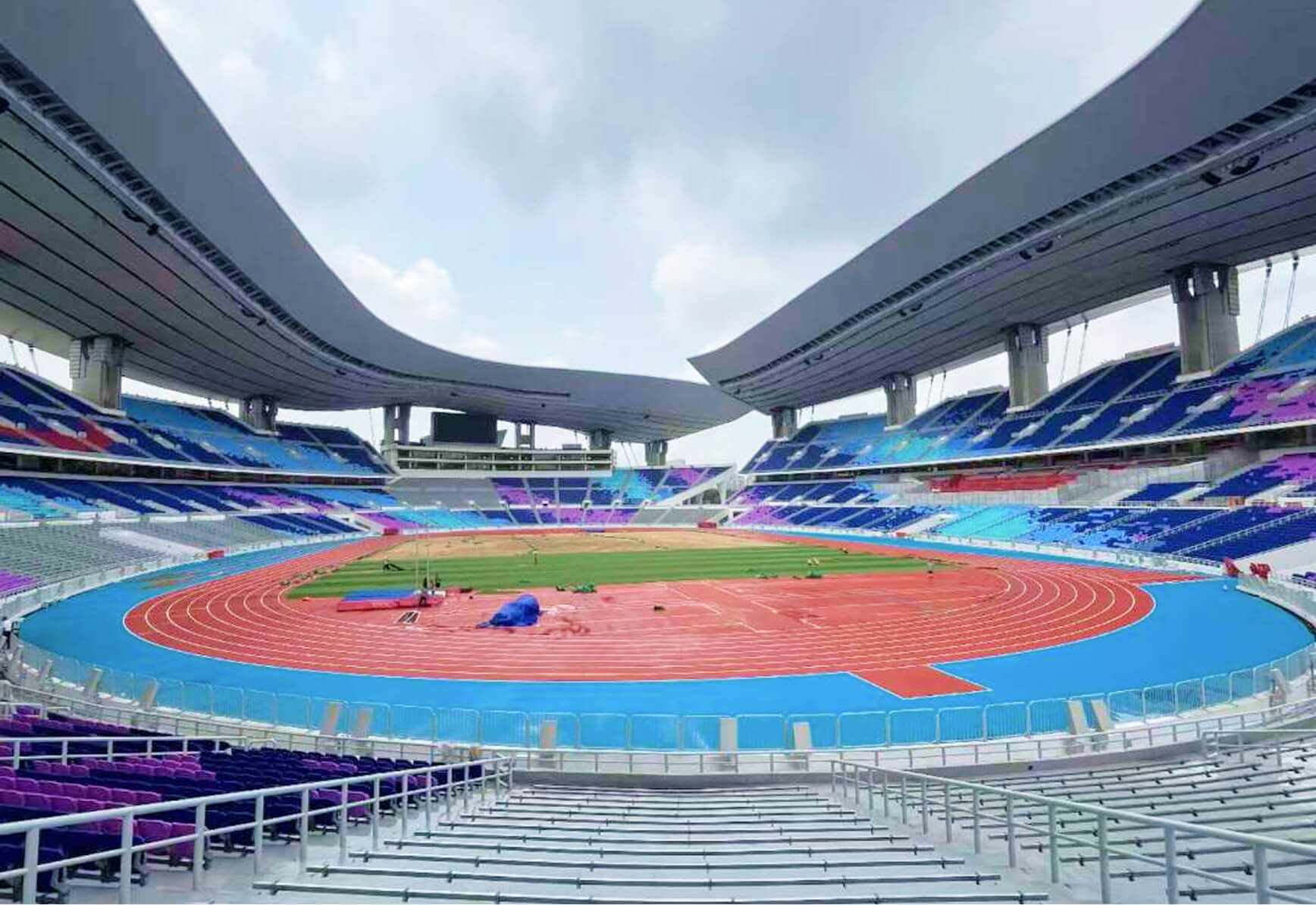 Professional stadium sports surface overview